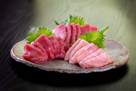 本まぐろの食べ比べセット
「赤身・中トロ・大トロ」